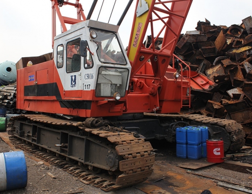 ขายรถเครน แทรคไลน์ 50 ตัน ใช้งานอยู่ เดิมๆสภาพดีครับ ขายรถเครน แทรคไลน์ 50 ตัน ใช้งานอยู่ เดิมๆสภาพดีครับ