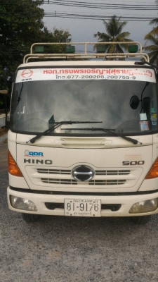 6ล้อกระบะเหล็ก175แรง..HINO FC9JJLA-12533 เครื่องJO5ETH-10587 ปี2554..ไมล์แค่ 8 หมื่นกว่านิดๆ..