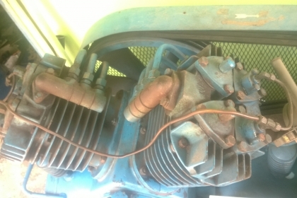 ปั้มลม4สูบ 7.5แรง MEIJI OSAKA JAPAN