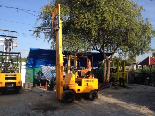 รถยกkomutsu 10 สภาพดีเก่าญี่ปุ่นราคาเด็กๆ พร้อมใช้งานครับ
