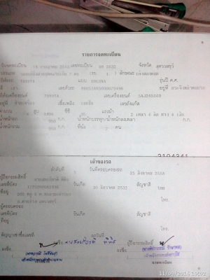 ขาย TOYOTA SOLUNA ปี45สภาพสวย พร้อมโอน