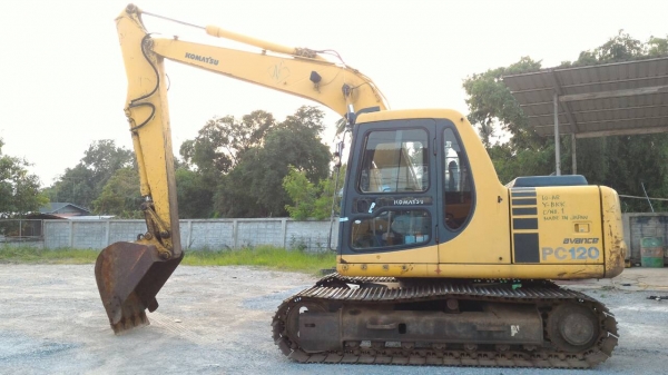 Komatsu PC 120-6E อามพิเศษแทรคกว้าง นำเข้าจากญี่ปุ่น โทร.090-986-2521 อ๊อบ