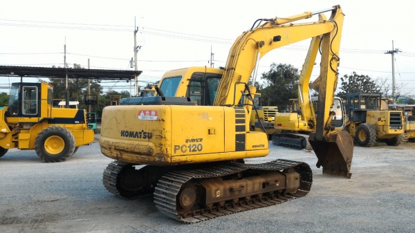 Komatsu PC 120-6E อามพิเศษแทรคกว้าง นำเข้าจากญี่ปุ่น โทร.090-986-2521 อ๊อบ