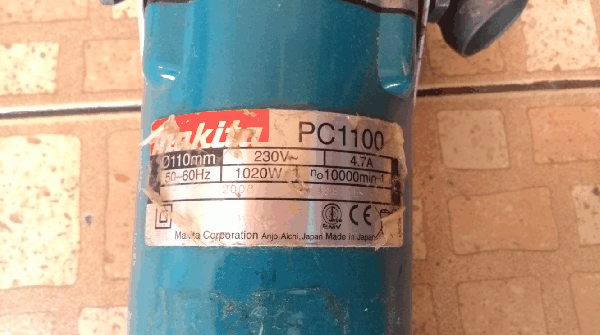 -ขายด่วนหินเจียรสำหรับขัดพื้นขนาด5นิ้ว MAKATA PC1100 แท้100\%.