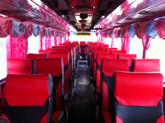 -ขาย-รถบัส แอร์แขวน ถุงลมใน เบรคแห้ง เครื่องMitsu 6D40