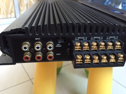 ขาย-แอมป์ Alpine 3566 3/4/5/6 channel แชนแนล สภาพสวยพร้อมใช้