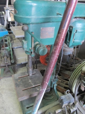 ขายสว่านแท่นญี่ปุ่นแท้Darumaตัวใหญ่จับดอกได้16มิลพร้อมมอเตอร์ถ่านไฟบ้าน