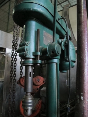 ขายสว่านแท่นญี่ปุ่นแท้Darumaตัวใหญ่จับดอกได้16มิลพร้อมมอเตอร์ถ่านไฟบ้าน