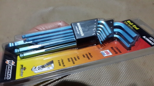 ประแจแอลหัวบอลBONDHUS