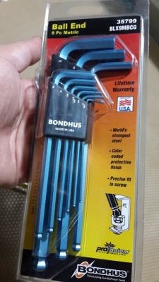 ประแจแอลหัวบอลBONDHUS