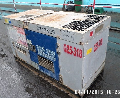 ขายเครื่องปั่นไฟ 25 KVA. Denyo