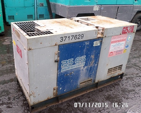 ขายเครื่องปั่นไฟ 25 KVA. Denyo