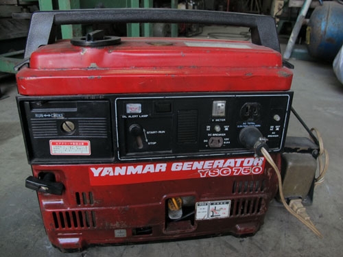 ขายเครื่องปั่นไฟYanmarของญี่ปุ่นแท้แบบหิ้วเดินทางได้