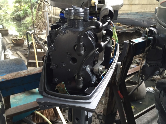 ขายเครื่อง  yamaha 30 cv เครื่องเก่าญี่ปุ่น