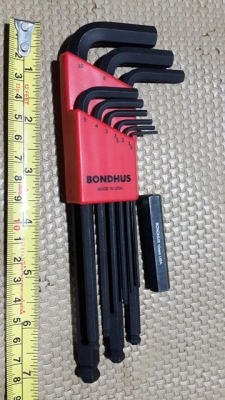 ประแจแอลหัวบอลBONDHUS