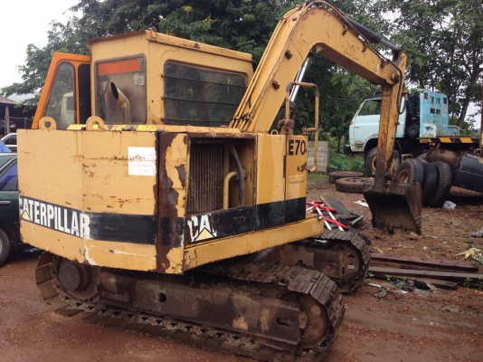 ขายด่วน แม็คโคร CAT E70 สภาพพร้อมใช้งาน โซ่สวยพร้อมใช้ เอวแน่น รถแรงเร็วไม่โหลด เครื่องปั้มดีเยี่ยม บอดี้สวยเดิมๆ เอกสารสัญญาซื้อขาย