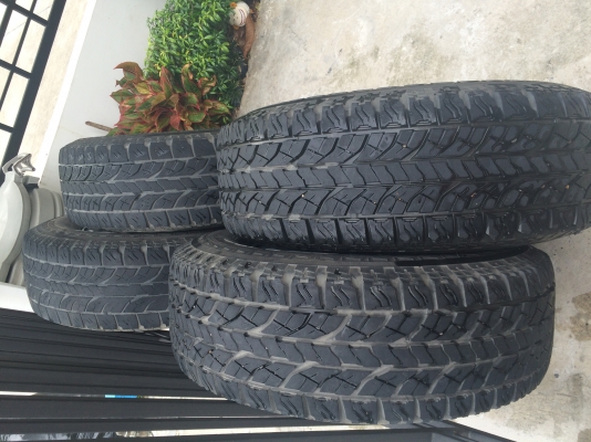 ขายด่วน ล้อ isuzu D-max แท้พร้อมยาง 5000