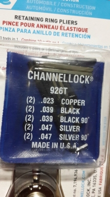 คีมถ่าง-หุบ CHAN NEL LOCK Made In USA. คีมถ่าง-หุบ CHAN NEL LOCK Made In USA.