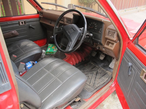 ขายรถกระบะ Toyota Hero4ขอ สีแดงสวยใหม่ๆ ทะเบียบสวย