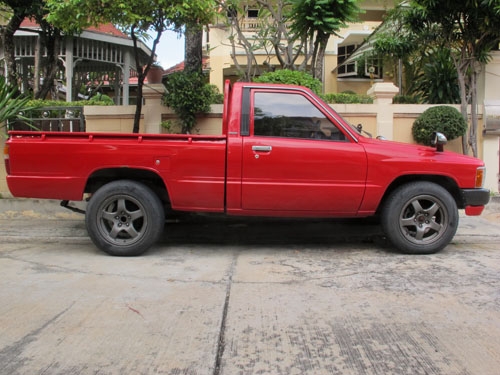 ขายรถกระบะ Toyota Hero4ขอ สีแดงสวยใหม่ๆ ทะเบียบสวย