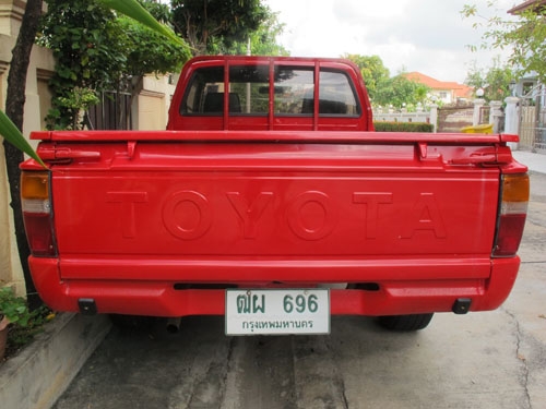 ขายรถกระบะ Toyota Hero4ขอ สีแดงสวยใหม่ๆ ทะเบียบสวย