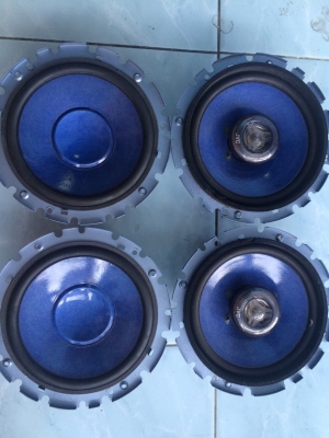 ชุดลำโพง คู่หน้า คู่หลัง JVC CS-L1671 2ทาง 6.5นิ้ว 140W และ CS-LT1672 6.5นิ้ว 150W เสียงกลางแหลมชัด เบสนุ่ม มือ2 ญี่ปุ่น