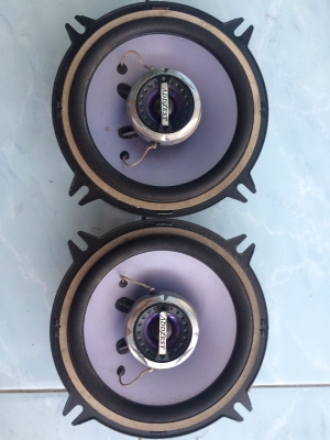 ลำโพง ADDZEST SRF1302 2ทาง 5.5นิ้ว 100W กรวยโพลี เสียงกลางแหลมชัด ใส เบสนุ่ม มือ2 ญี่ปุ่น