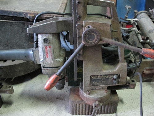 ขายสว่านแม่เหล็กATRA MASTER2ตัวของญี่ปุ่นตัวสว่านเป็นของTOSHIBA