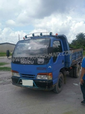 รถบรรทุก 6 ล้อดัมพ์ ISUZU  NKR 88Hp เครื่อง4JB1 ยางเต็ม6เส้น