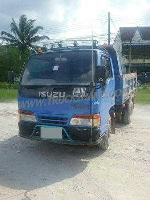 รถบรรทุก 6 ล้อดัมพ์ ISUZU  NKR 88Hp เครื่อง4JB1 ยางเต็ม6เส้น