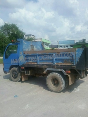 รถบรรทุก 6 ล้อดัมพ์ ISUZU  NKR 88Hp เครื่อง4JB1 ยางเต็ม6เส้น