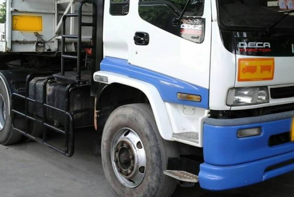 10ล้อหัวลาก2เพลาISUZU DECA-320 พร้อมหางพ่วงพื้นเรียบสามมิตร 3เพลา 12.50ม. **ขาย ISUZU DECA-320 (MAXLOAD) ปี50 หัวลาก10ล้อ2เพลา พร้อมหางพ่วงพื้นเรียบ 3เพลา สามมิตรฯ 12.50ม. สภาพดี เดิม พร้อมใช้งาน ราคาเบาๆ ISUZU DECA GXZ23NH2 4 6SD1