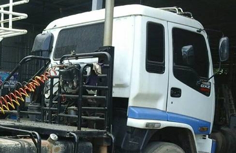 10ล้อหัวลาก2เพลาISUZU DECA-320 พร้อมหางพ่วงพื้นเรียบสามมิตร 3เพลา 12.50ม. **ขาย ISUZU DECA-320 (MAXLOAD) ปี50 หัวลาก10ล้อ2เพลา พร้อมหางพ่วงพื้นเรียบ 3เพลา สามมิตรฯ 12.50ม. สภาพดี เดิม พร้อมใช้งาน ราคาเบาๆ ISUZU DECA GXZ23NH2 4 6SD1