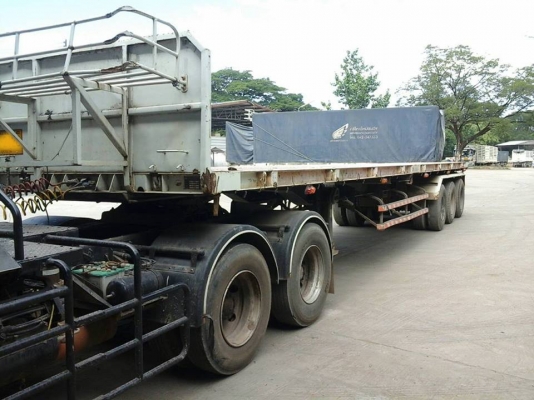 10ล้อหัวลาก2เพลาISUZU DECA-320 พร้อมหางพ่วงพื้นเรียบสามมิตร 3เพลา 12.50ม. **ขาย ISUZU DECA-320 (MAXLOAD) ปี50 หัวลาก10ล้อ2เพลา พร้อมหางพ่วงพื้นเรียบ 3เพลา สามมิตรฯ 12.50ม. สภาพดี เดิม พร้อมใช้งาน ราคาเบาๆ ISUZU DECA GXZ23NH2 4 6SD1