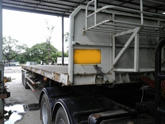 10ล้อหัวลาก2เพลาISUZU DECA-320 พร้อมหางพ่วงพื้นเรียบสามมิตร 3เพลา 12.50ม. **ขาย ISUZU DECA-320 (MAXLOAD) ปี50 หัวลาก10ล้อ2เพลา พร้อมหางพ่วงพื้นเรียบ 3เพลา สามมิตรฯ 12.50ม. สภาพดี เดิม พร้อมใช้งาน ราคาเบาๆ ISUZU DECA GXZ23NH2 4 6SD1