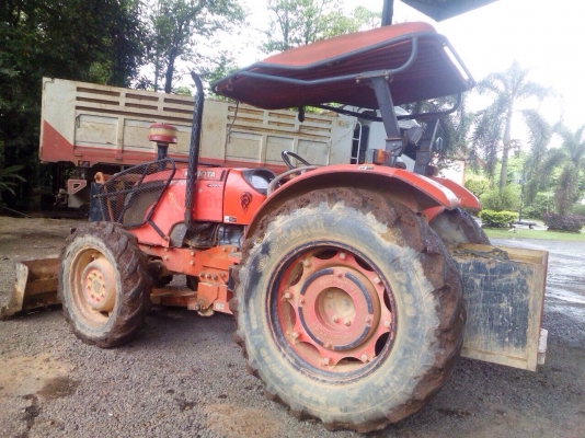 ขายรถไถ Kunbota 7040 - 2 เพลา อุปกรณ์ผานหน้า สภาพเดิมๆตามรุ่น พร้อมใช้งาน