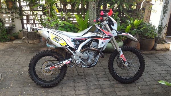 honda crf250l ทะเบียนภาษีไม่ขาด