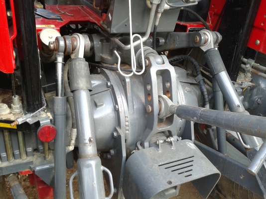 ขายดาวน์ แมสซี่455สองเพลา พร้อมดันหน้า หางสี่ รถห้างสวยๆ