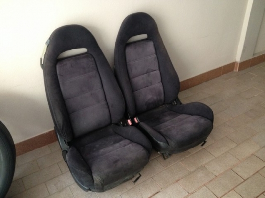 เบาะ RX7 ผ้าชามัวของเก่าญี่ปุ่นสภาพตามรูปครับ