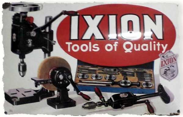 หินเจียรมือหมุนโบราณ สภาพ NOS ยี่ห้อ IXION