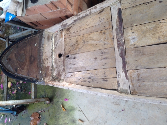 ขายเรืออีแปะ ไม้สัก