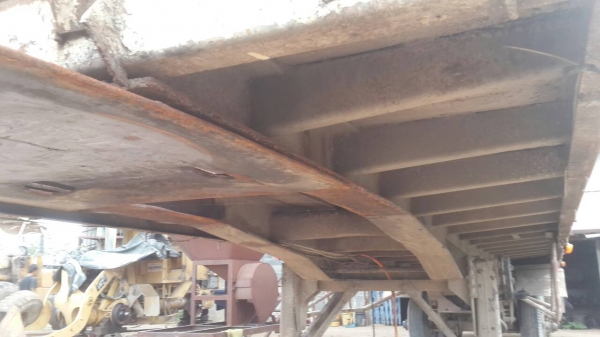 ขายด่วน หางคอกไม่ดั้ม ลูก สามเพลา ยาว12เมตร เอกสารพร้อมโอน