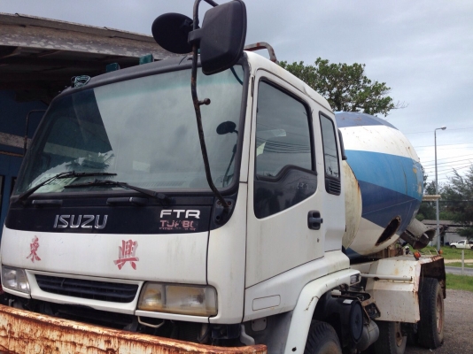 รถอีซูซุ  10  ล้อ โม่ปูน FXZ  270 แรงม้า. ปี 48  ( ยูโรทู. )    สนใจติดต่อ  081 - 6079515