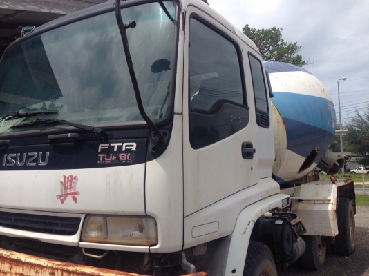 รถอีซูซุ  10  ล้อ โม่ปูน FXZ  270 แรงม้า. ปี 48  ( ยูโรทู. )    สนใจติดต่อ  081 - 6079515
