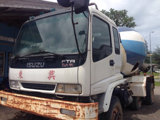 รถอีซูซุ  10  ล้อ โม่ปูน FXZ  270 แรงม้า. ปี 48  ( ยูโรทู. )    สนใจติดต่อ  081 - 6079515