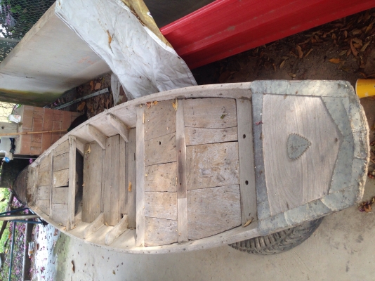 ขายเรืออีแปะ ไม้สัก