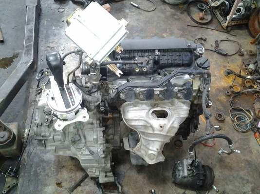 jazz gd vtecปี06 เครื่องพร้อมเกียร์ คันเกียร์ กล่องและสายไฟ jazz gd vtecปี06 เครื่องพร้อมเกียร์ คันเกียร์ กล่องและสายไฟ