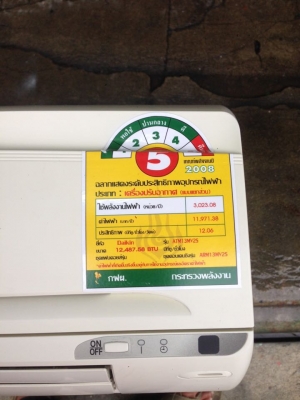 **** ขายแอร์ DAIKIN 12500 BTU สภาพสวย ****