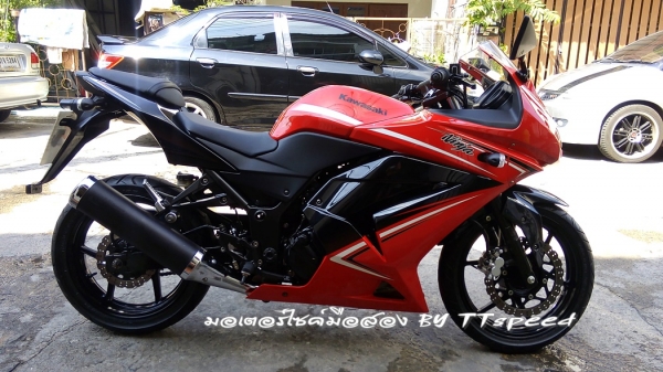 รถบ้าน Ninja 250 จดปี 55 สวยกริ๊บเดิมโรงงาน ราคาถูกที่สุด