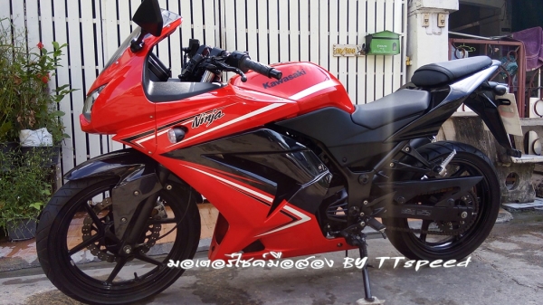 รถบ้าน Ninja 250 จดปี 55 สวยกริ๊บเดิมโรงงาน ราคาถูกที่สุด
